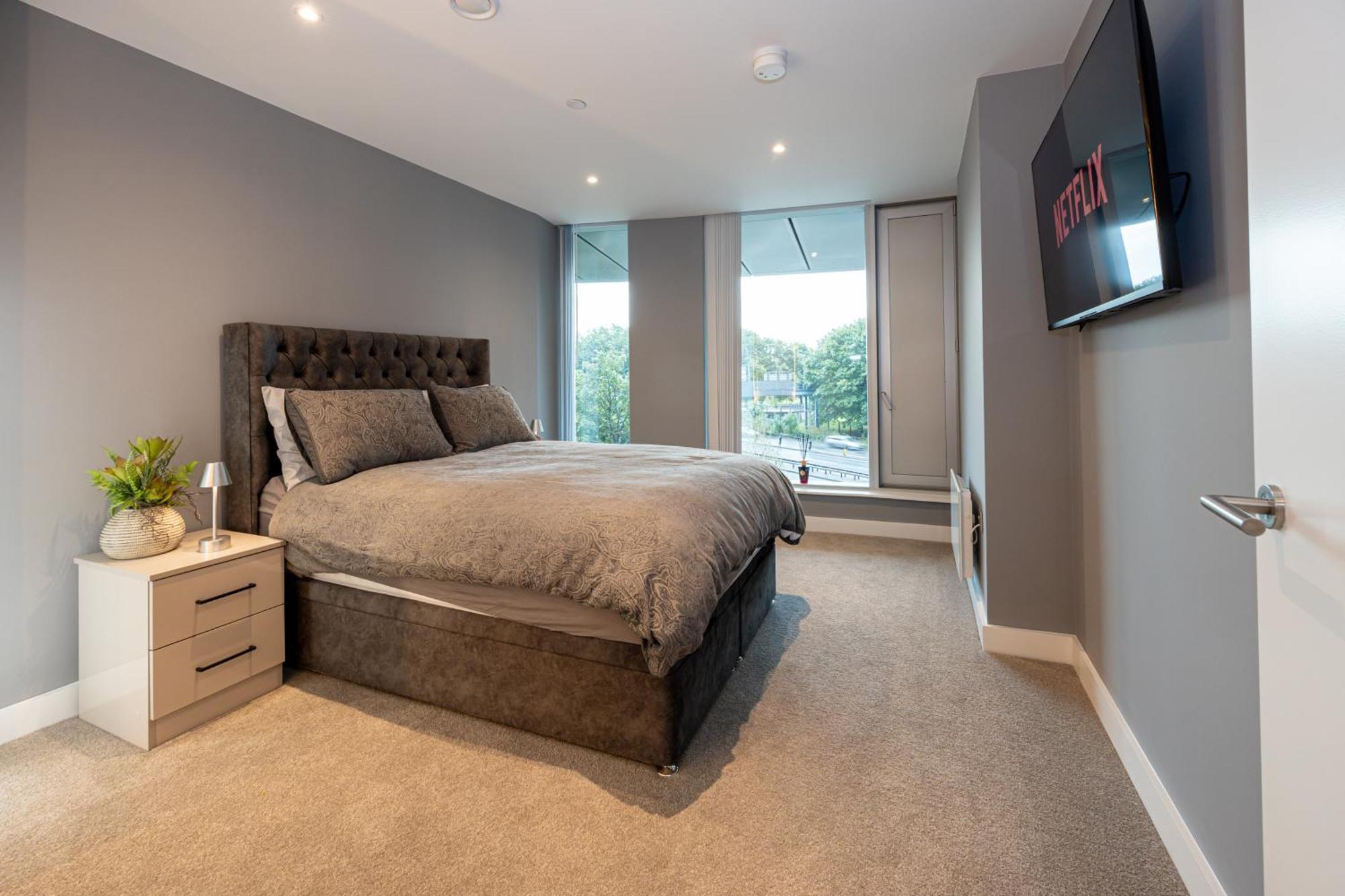 City Centre Luxury Apartment In Deansgate Manchester Exterior foto